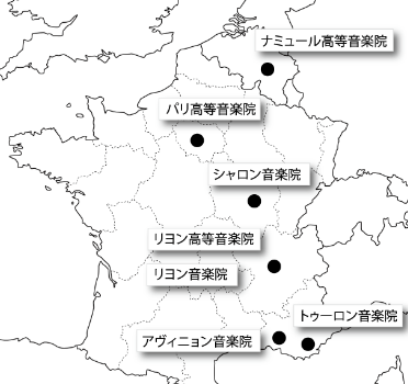 フランス地図